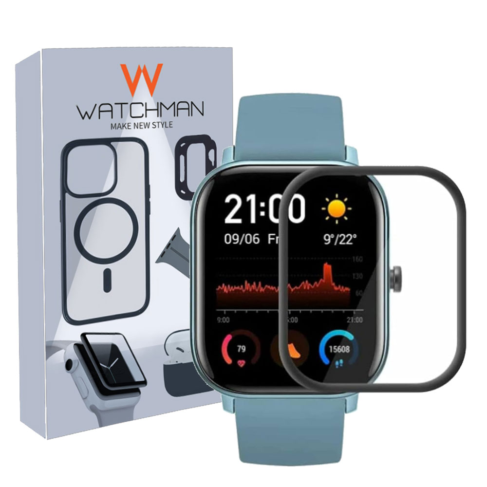 گلس ساعت هوشمند شیائومی امیزفیت AMAZFIT GTS 2E مدل نانو pmma 3D wm