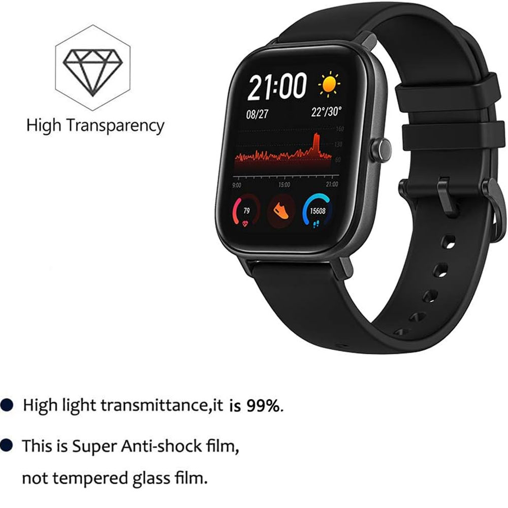 گلس ساعت هوشمند شیائومی امیزفیت AMAZFIT GTS 2 مدل نانو pmma 3D wm