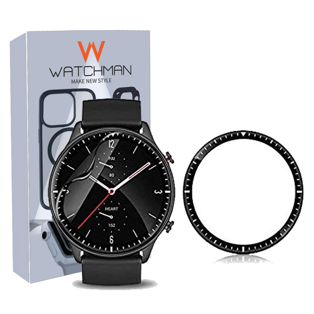 گلس ساعت هوشمند شیائومی امیزفیت AMAZFIT GTR 42MM  مدل نانو pmma 3D wm