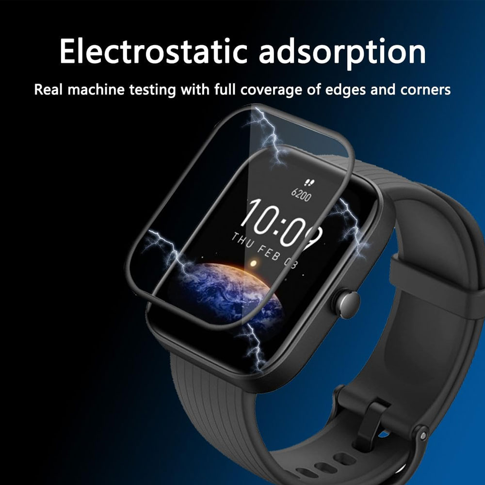 گلس ساعت هوشمند شیائومی امیزفیت AMAZFIT Bip 5 مدل نانو pmma 3D wm