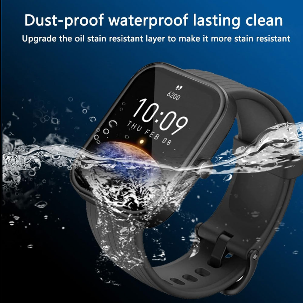 گلس ساعت هوشمند شیائومی امیزفیت AMAZFIT Bip S مدل نانو pmma 3D wm