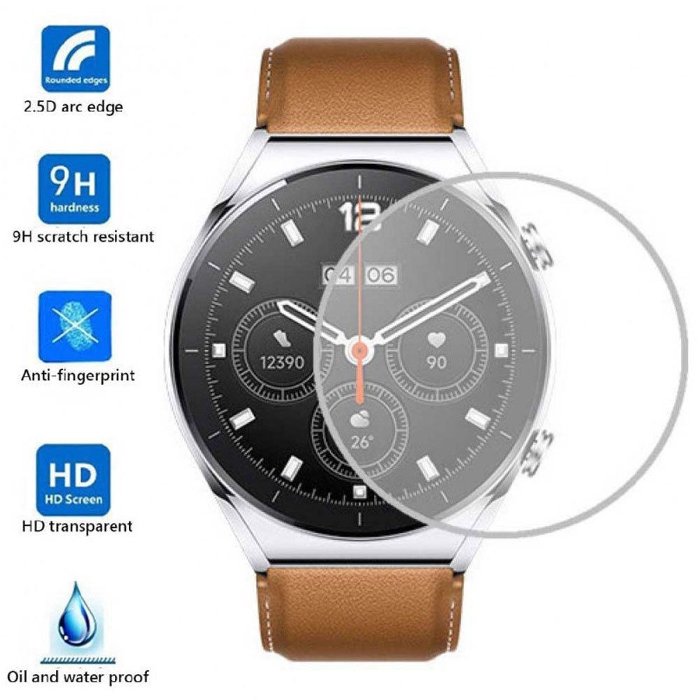 گلس ساعت هوشمند شیائومی Xiaomi Watch S1 مدل نانو pmma 3D wm
