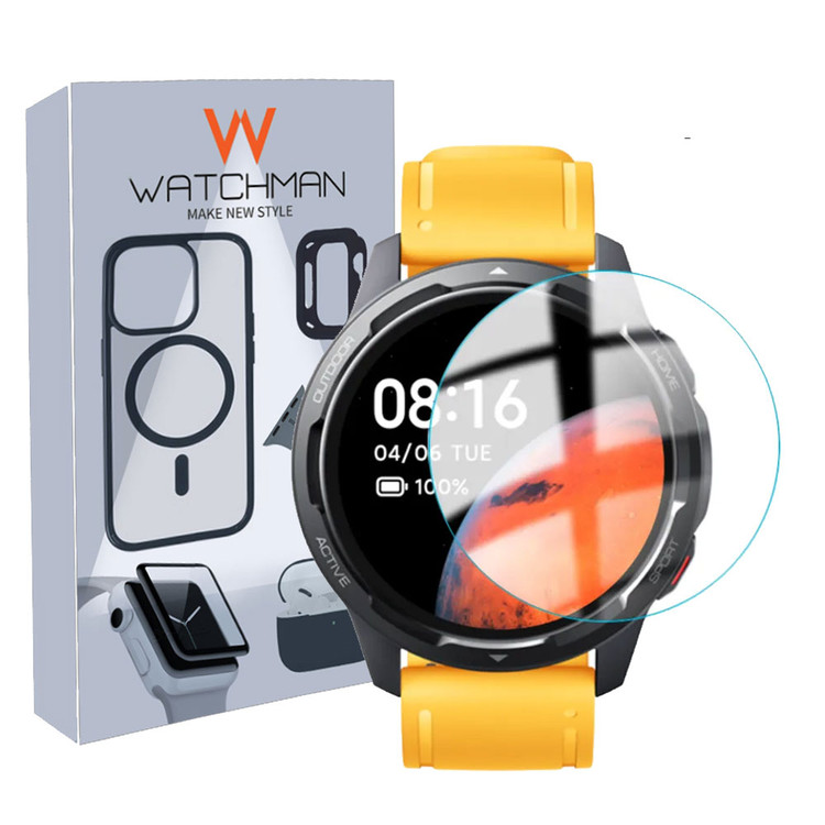 گلس ساعت هوشمند شیائومی Xiaomi Watch S1 Active مدل نانو pmma 3D wm