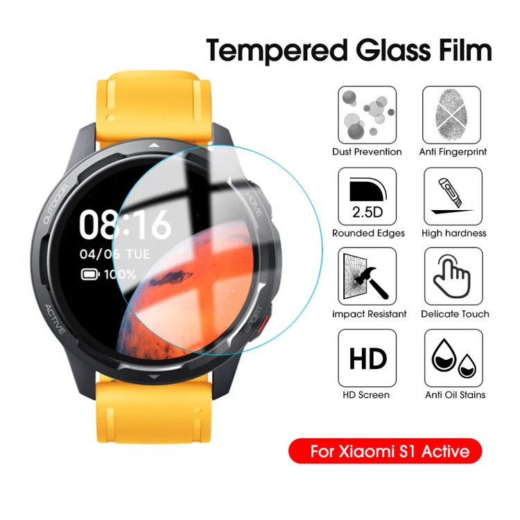 گلس ساعت هوشمند شیائومی Xiaomi Watch S1 Active مدل نانو pmma 3D wm