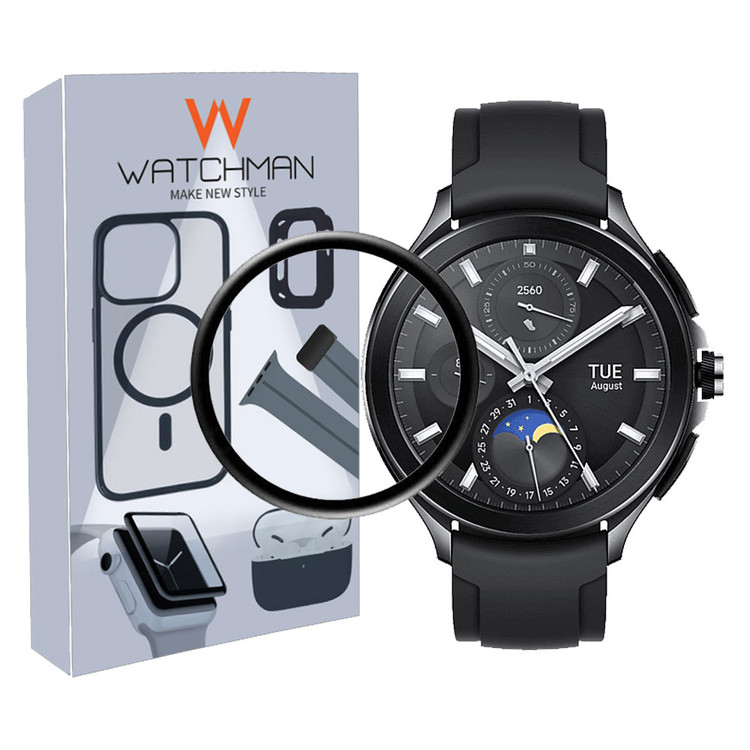 گلس ساعت هوشمند شیائومی Xiaomi Watch S2 46mm مدل نانو pmma 3D wm