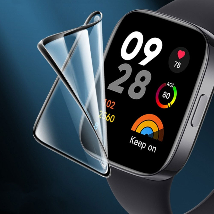 گلس ساعت هوشمند شیائومی ردمی واچ سه اکتیو / لایت Xiaomi Redmi Watch 3 Active/3lite مدل نانو pmma 3D wm