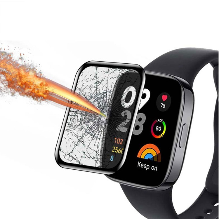 گلس ساعت هوشمند شیائومی ردمی واچ سه اکتیو / لایت Xiaomi Redmi Watch 3 Active/3lite مدل نانو pmma 3D wm
