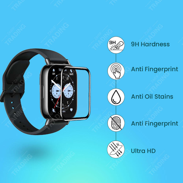 گلس ساعت هوشمند شیائومی ردمی واچ پنج لایت Xiaomi Redmi Watch 5 lite مدل نانو pmma 3D wm