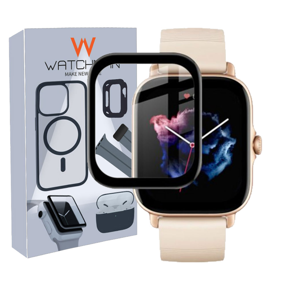گلس ساعت هوشمند شیائومی امیزفیت AMAZFIT GTS3 مدل نانو pmma 3D wm