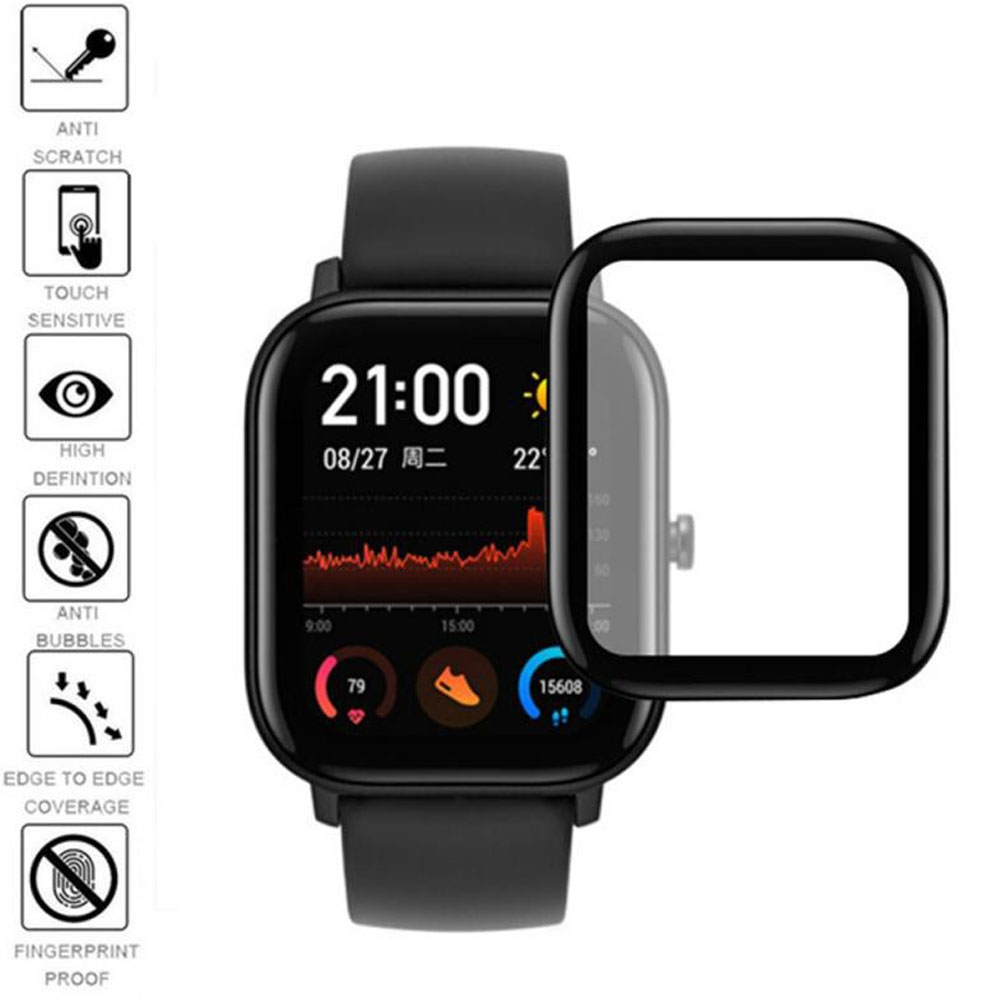 گلس ساعت هوشمند شیائومی امیزفیت AMAZFIT GTS4 mini مدل نانو pmma 3D wm