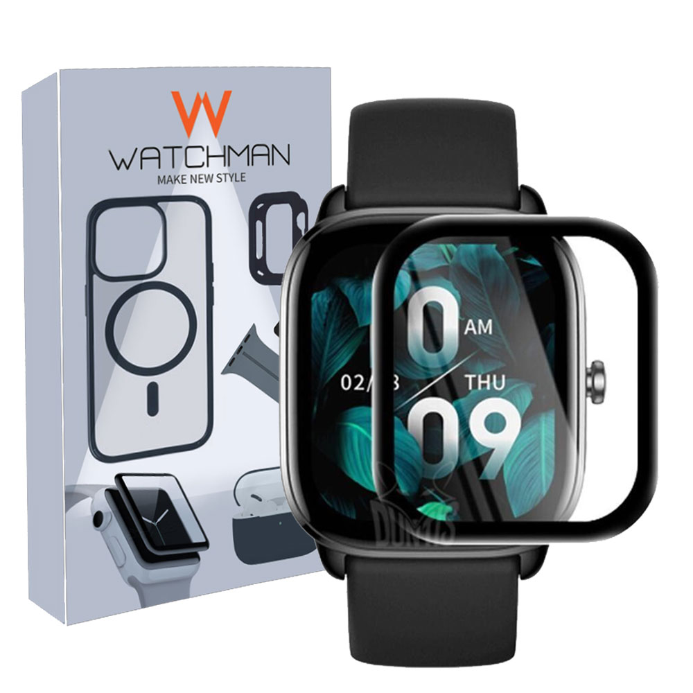 گلس ساعت هوشمند شیائومی امیزفیت AMAZFIT GTS 3  مدل نانو pmma 3D wm