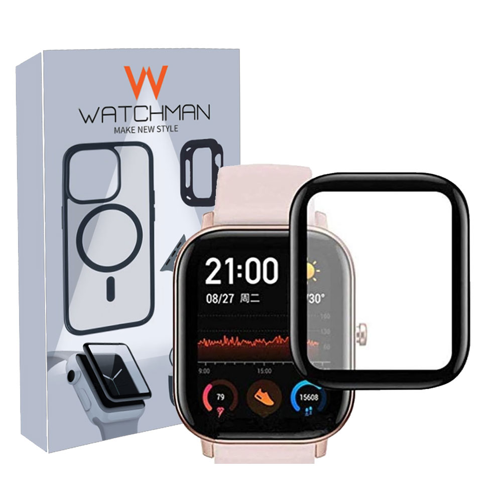 گلس ساعت هوشمند شیائومی امیزفیت AMAZFIT POP 2 مدل نانو pmma 3D wm