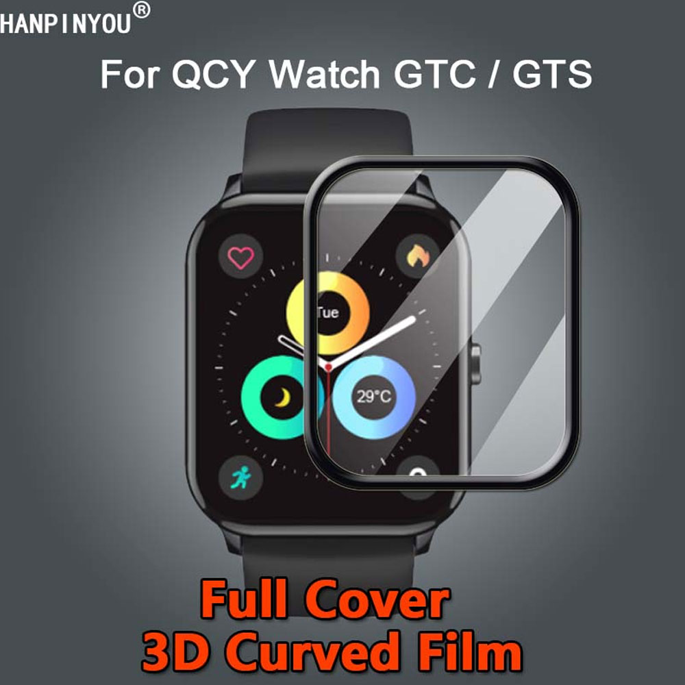 گلس ساعت هوشمند شیائومی کیو سی وای جی تی اس QCY GTS مدل نانو pmma 3D wm