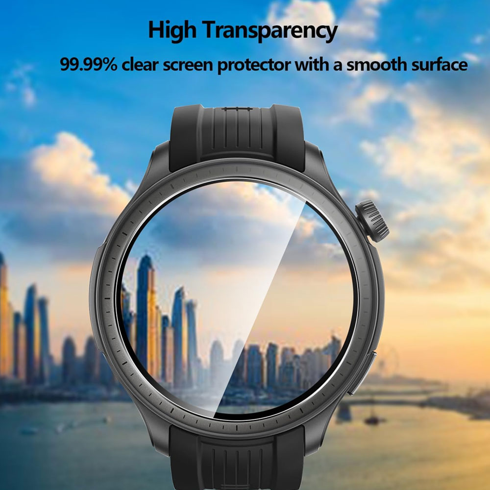 گلس ساعت هوشمند شیائومی AMAZFIT BALANCE مدل نانو pmma 3D wm