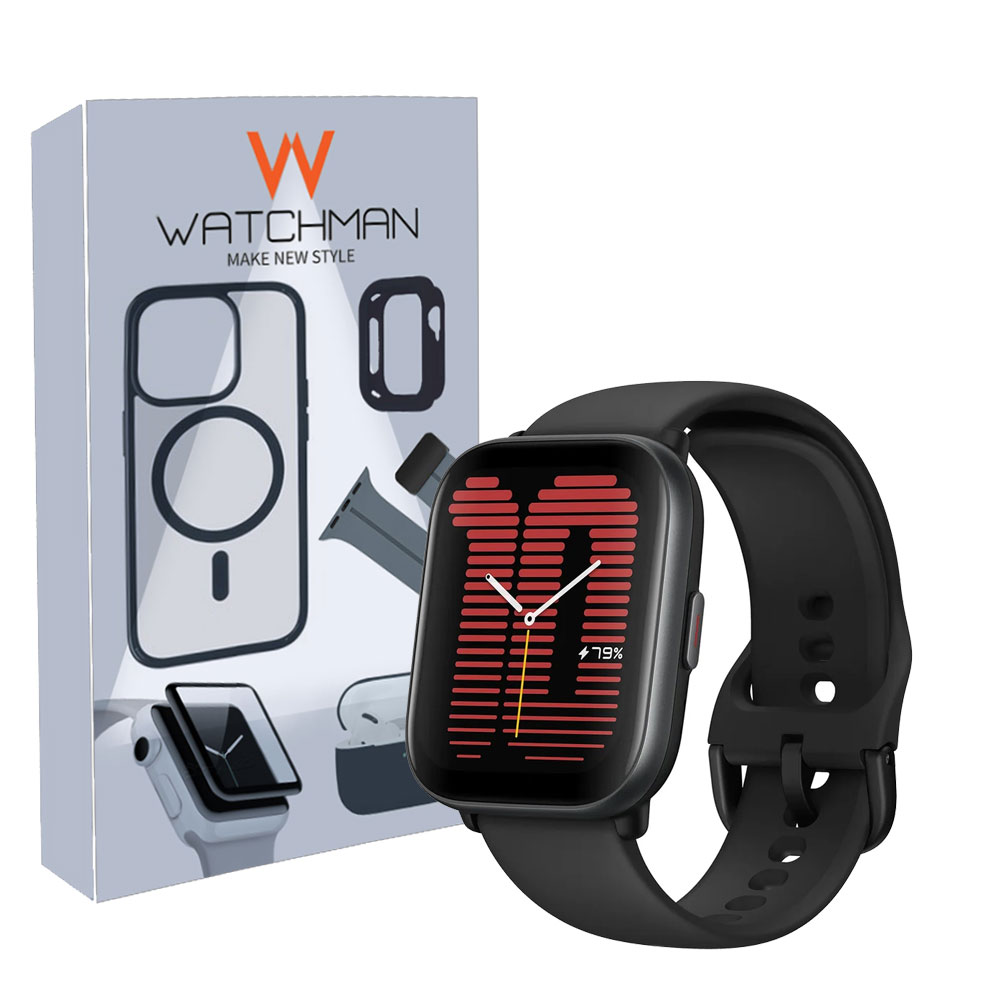 گلس ساعت هوشمند شیائومی AMAZFIT ACTIVE  مدل نانو pmma 3D wm