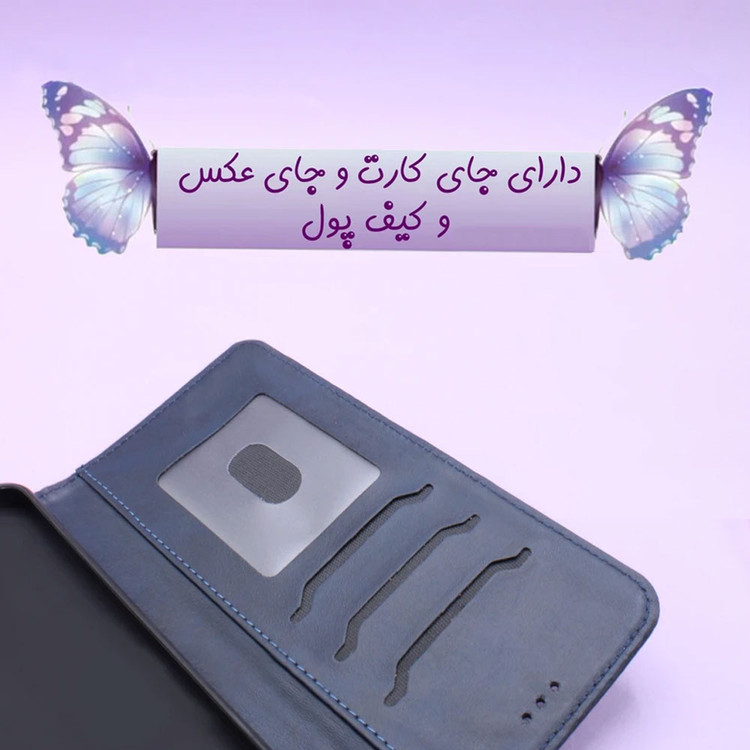 کیف کلاسوری چرمی گوشی سامسونگ گلکسی Samsung Galaxy A20