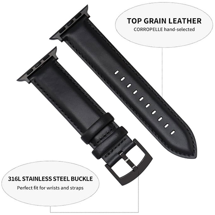 بند چرمی اپل واچ مناسب سری ده و یازده سایز 40/42 میلی متری Apple Watch seri 10/11 42/40 mm