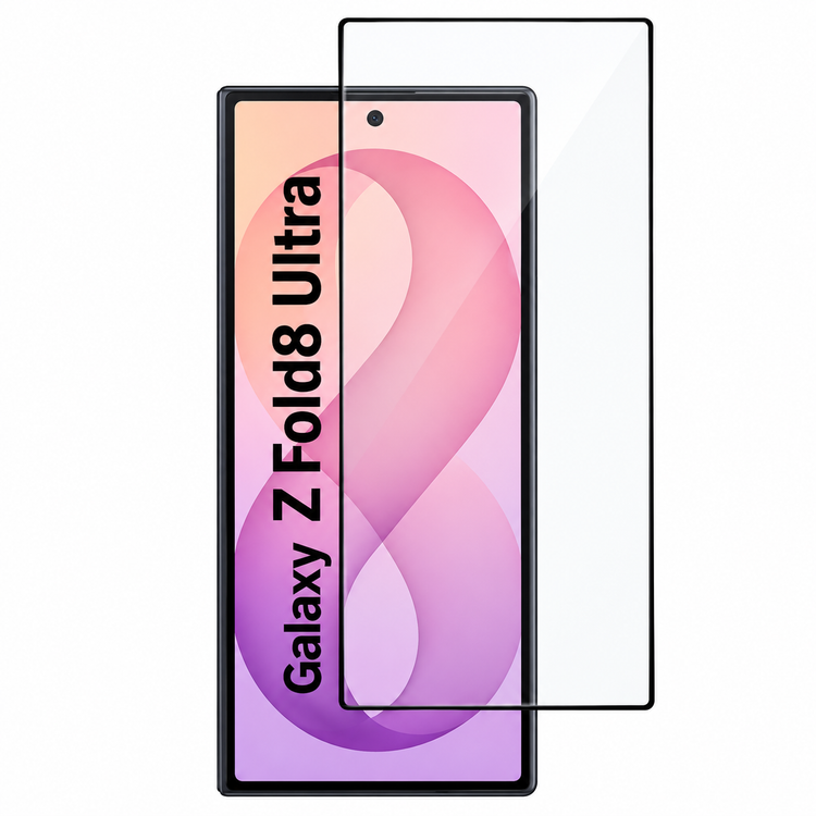 گلس فول چسب شیشه ای گوشی موبایل سامسونگ گلس فول چسب شیشه ای سامسونگ SAMSUNG Z FOLD 8 ULTRA مدل آنتی استاتیک از برند میتوبل مدل آنتی استاتیک از برند میتوبل