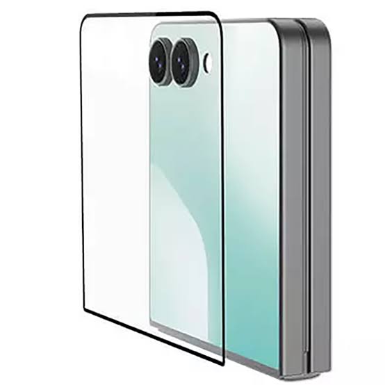 گلس فول چسب شیشه ای گوشی موبایل سامسونگ گلس فول چسب شیشه ای سامسونگ SAMSUNG Z FLIP 8 مدل آنتی استاتیک از برند میتوبل  مدل آنتی استاتیک از برند میتوبل